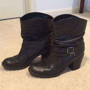 Leather Aldo Booties